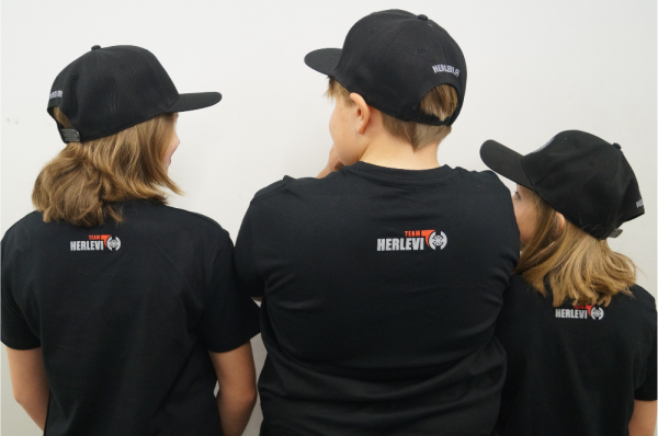 Team Herlevi t-paita lapset turbo v8